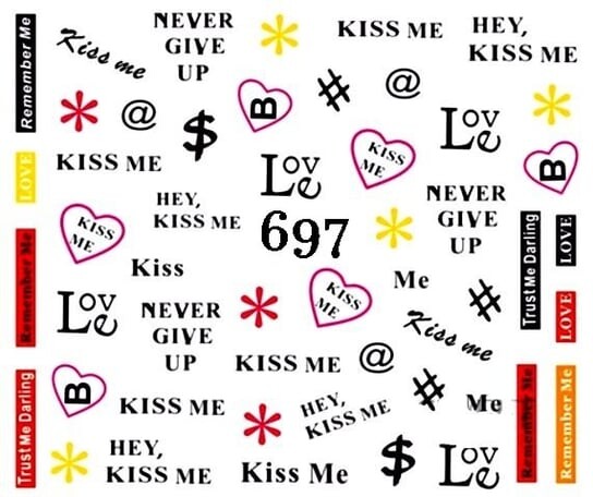 Водные наклейки для ногтей - №697, Raisin
Водные наклейки для ногтей - №697, Raisin