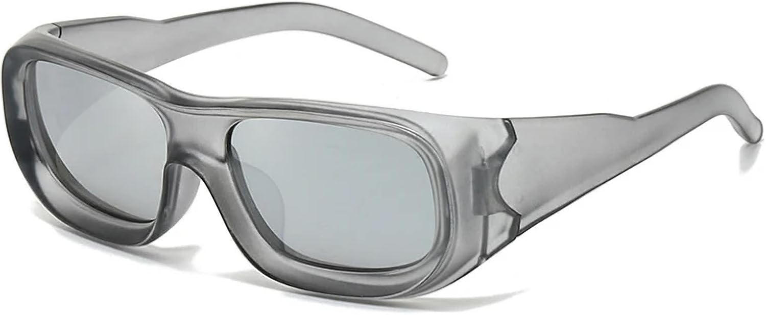 Ретро-солнцезащитные очки конфетных цветов для женщин, модные солнцезащитные очки для активного отдыха и спорта, зеркальные очки с защитой от УФ-излучения UV400, мужские солнцезащитные очки в стиле панк TVTBBVV, Matte Gray Silver
Ретро-солнцезащитные очки конфетных цветов для женщин, модные солнцезащитные очки для активного отдыха и спорта, зеркальные очки с защитой от УФ-излучения UV400, мужские солнцезащитные очки в стиле панк TVTBBVV, Matte Gray Silver