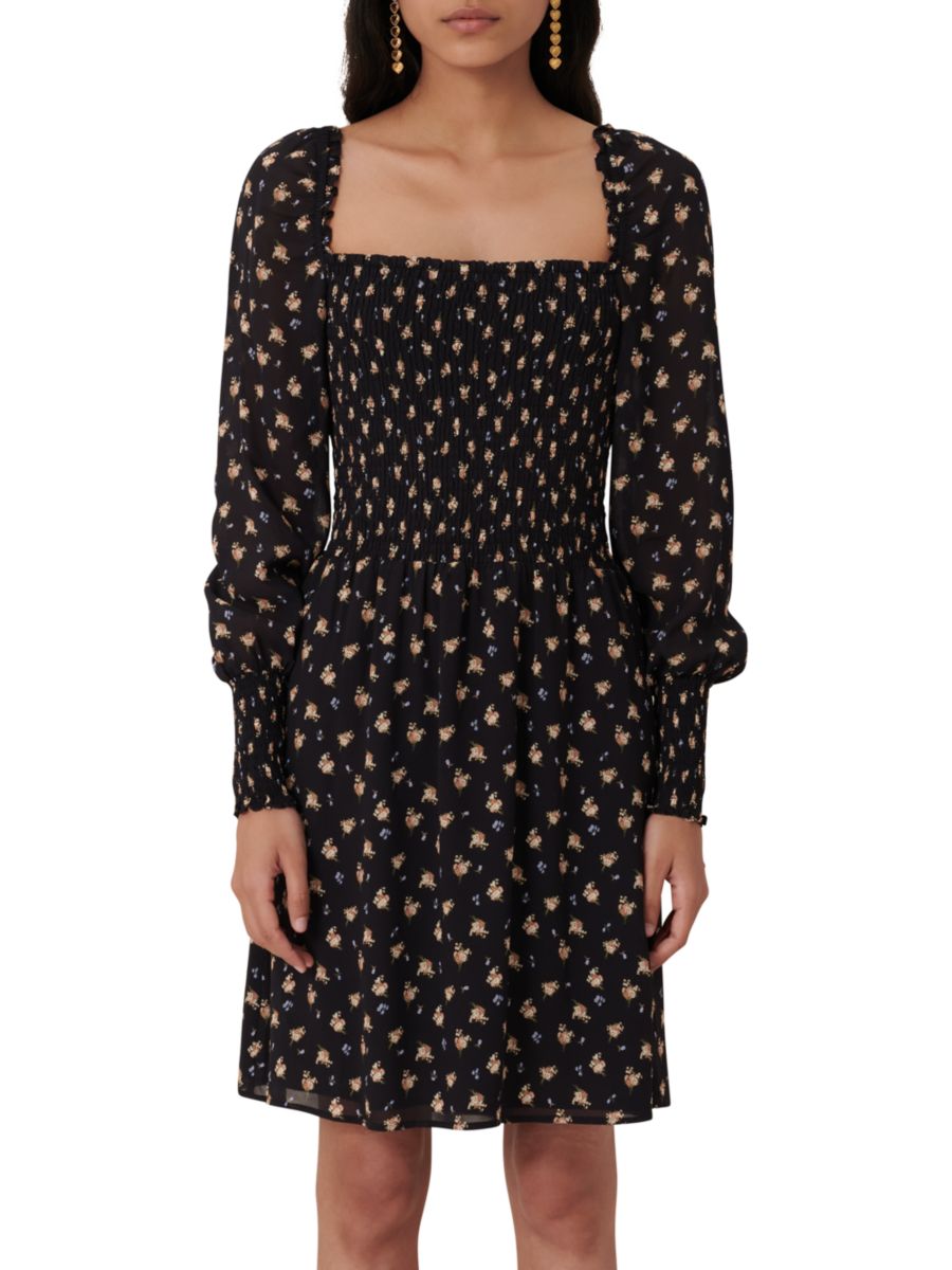 Платье Rithik с цветочным принтом и сборками Maje, разноцветный
Платье Rithik с цветочным принтом и сборками Maje, разноцветный