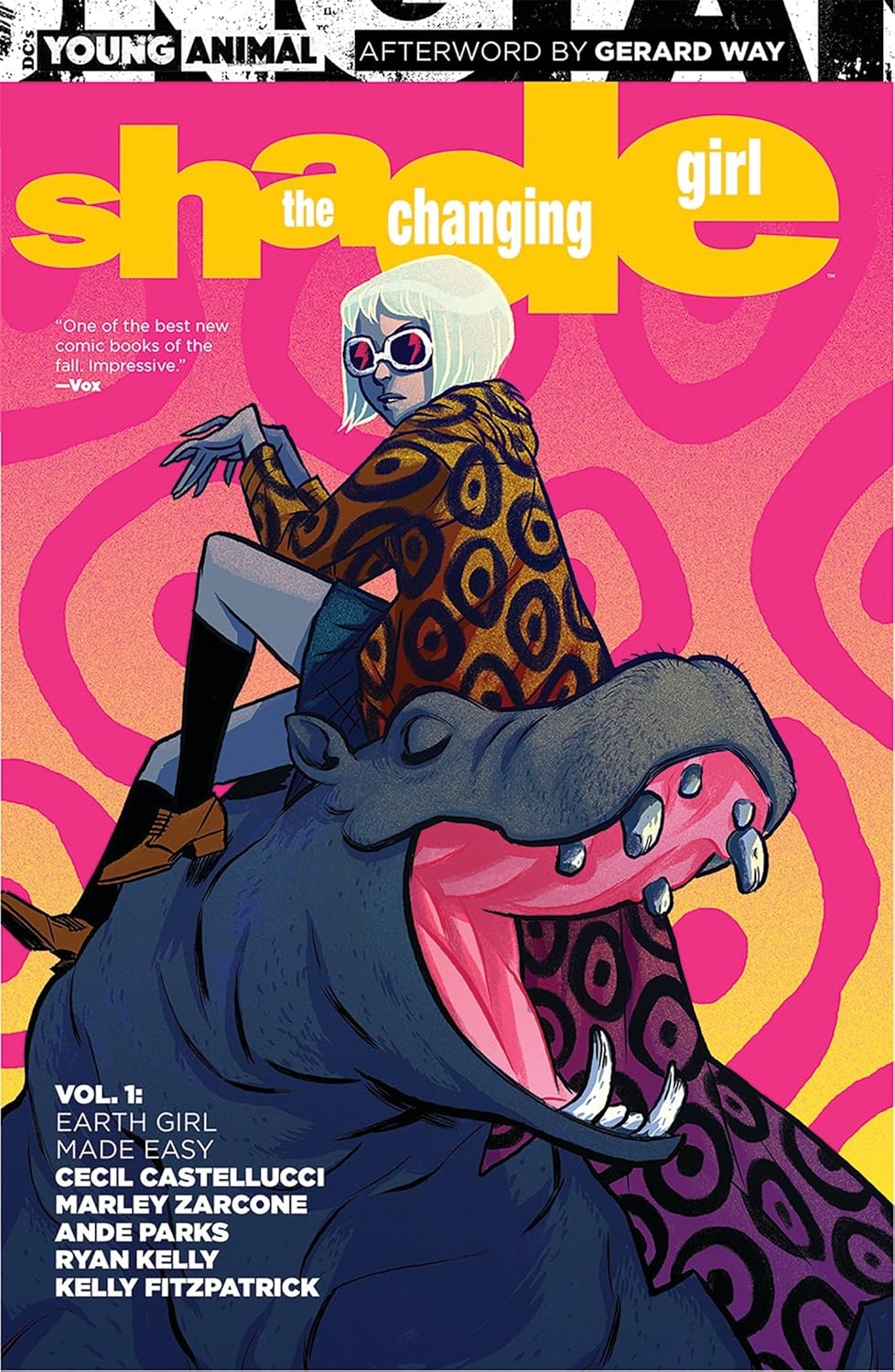 Shade the Changing Girl Vol. 1: Earth Girl Made Easy (Young Animal) (DC Comics)
Shade the Changing Girl Vol. 1: Earth Girl Made Easy (Young Animal) (DC Comics)