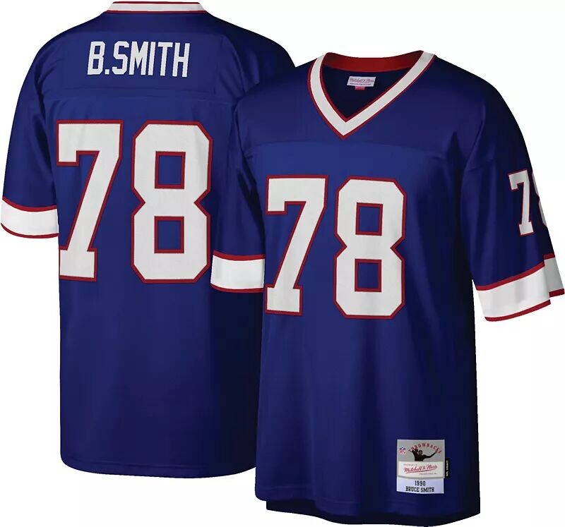 Мужская майка Mitchell & Ness Buffalo Bills Bruce Smith #78 1990 года.
Мужская майка Mitchell & Ness Buffalo Bills Bruce Smith #78 1990 года.