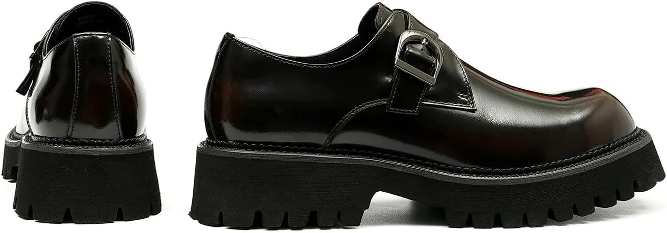 Мужские лоферы Santimon Loafers, формальные лакированные с пряжкой, модные лоферы для смокинга, свадьбы и делового стиля, повседневные мокасины, удобная обувь с толстой подошвой для ходьбы
Мужские лоферы Santimon Loafers, формальные лакированные с пряжкой, модные лоферы для смокинга, свадьбы и делового стиля, повседневные мокасины, удобная обувь с толстой подошвой для ходьбы