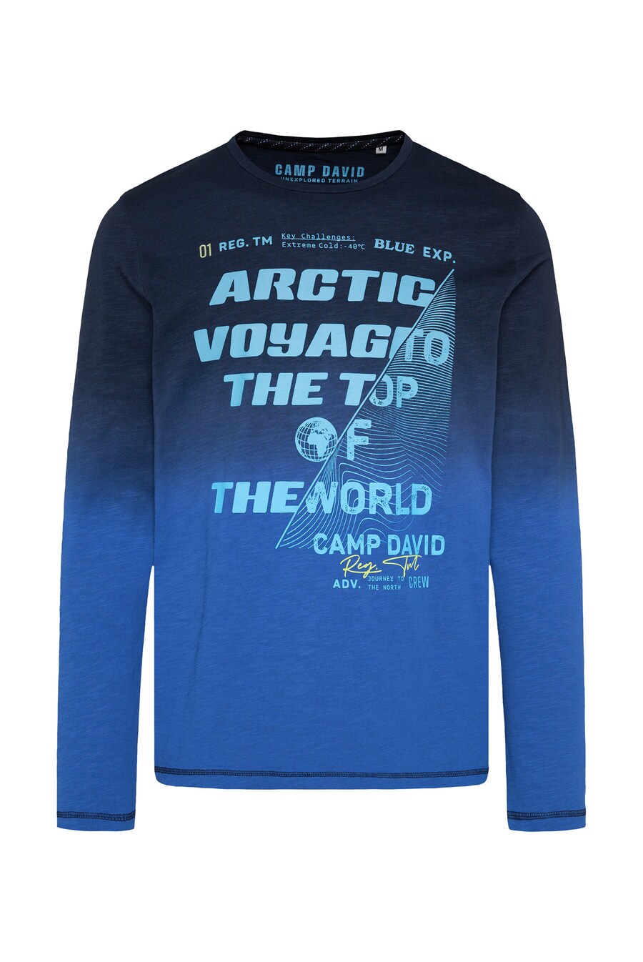 Футболка CAMP DAVID, Blue/Navy/Light blue
Футболка CAMP DAVID, Blue/Navy/Light blue