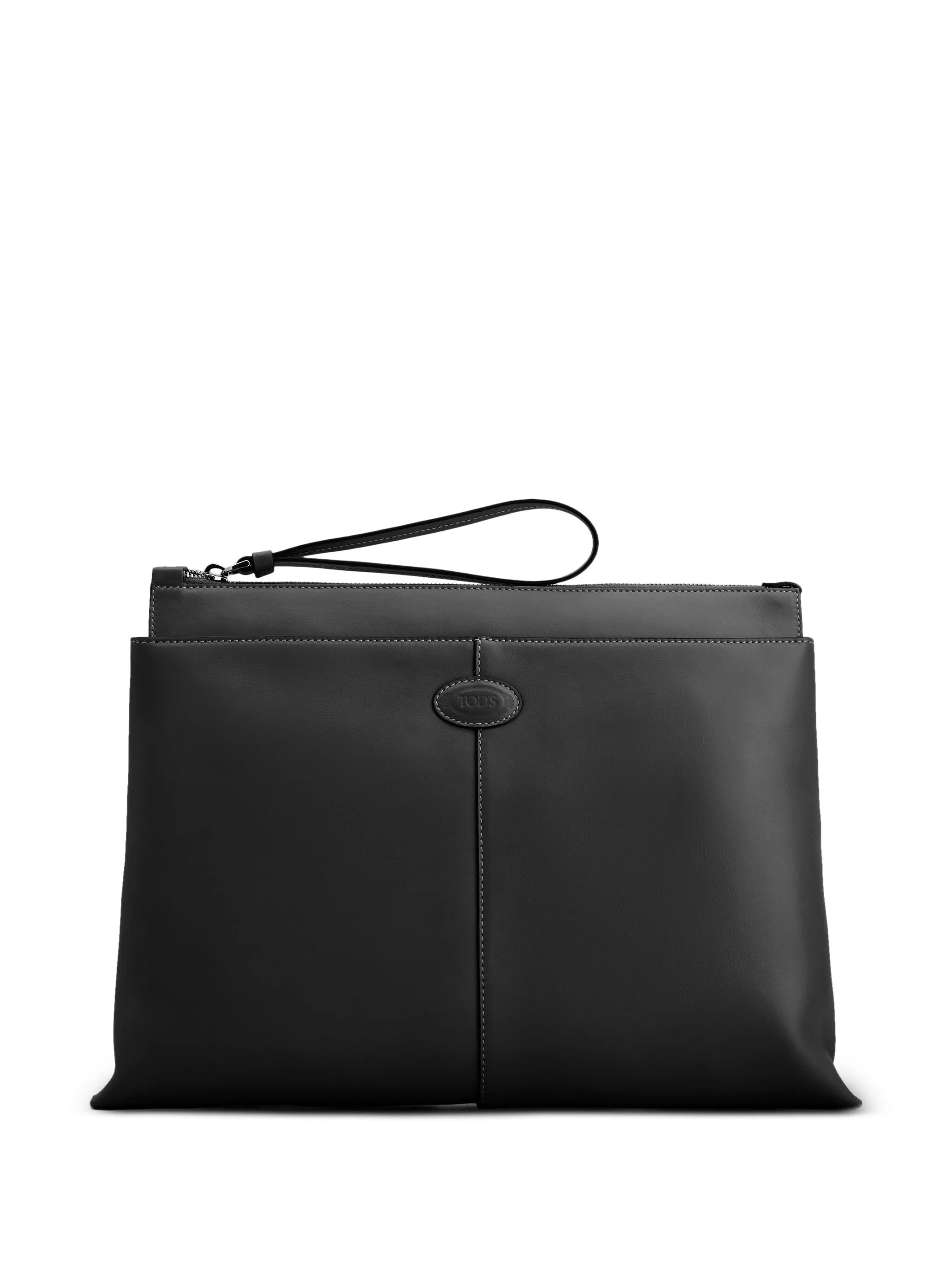 Клатч среднего размера Tod'S, черный
Клатч среднего размера Tod'S, черный