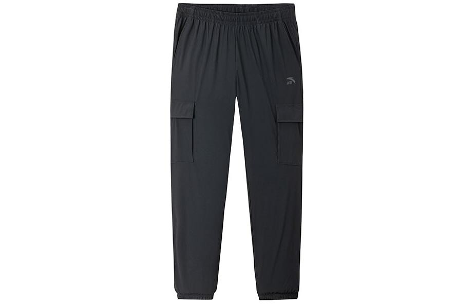 Трикотажные спортивные штаны Life Collection для мужчин, черные Anta, черный 
Трикотажные спортивные штаны Life Collection для мужчин, черные Anta, черный