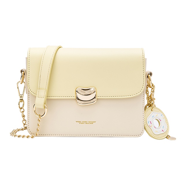 SEM/R Синтетическая кожаная сумка через плечо маленького размера женская в кремовых розовых и зеленых тонах, Custard
SEM/R Синтетическая кожаная сумка через плечо маленького размера женская в кремовых розовых и зеленых тонах, Custard