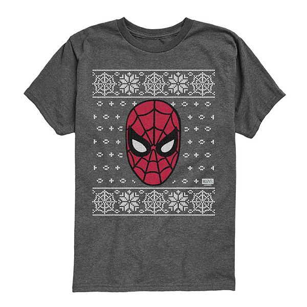 Футболка с принтом Spider-Man Ugly Christmas для мальчиков 8-20 Marvel, Heather Charcoal
Футболка с принтом Spider-Man Ugly Christmas для мальчиков 8-20 Marvel, Heather Charcoal