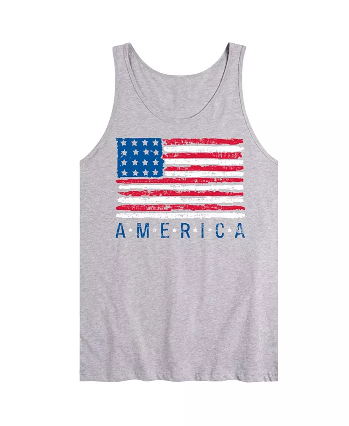 Мужская майка без рукавов с американским флагом AIRWAVES, серый
Мужская майка без рукавов с американским флагом AIRWAVES, серый