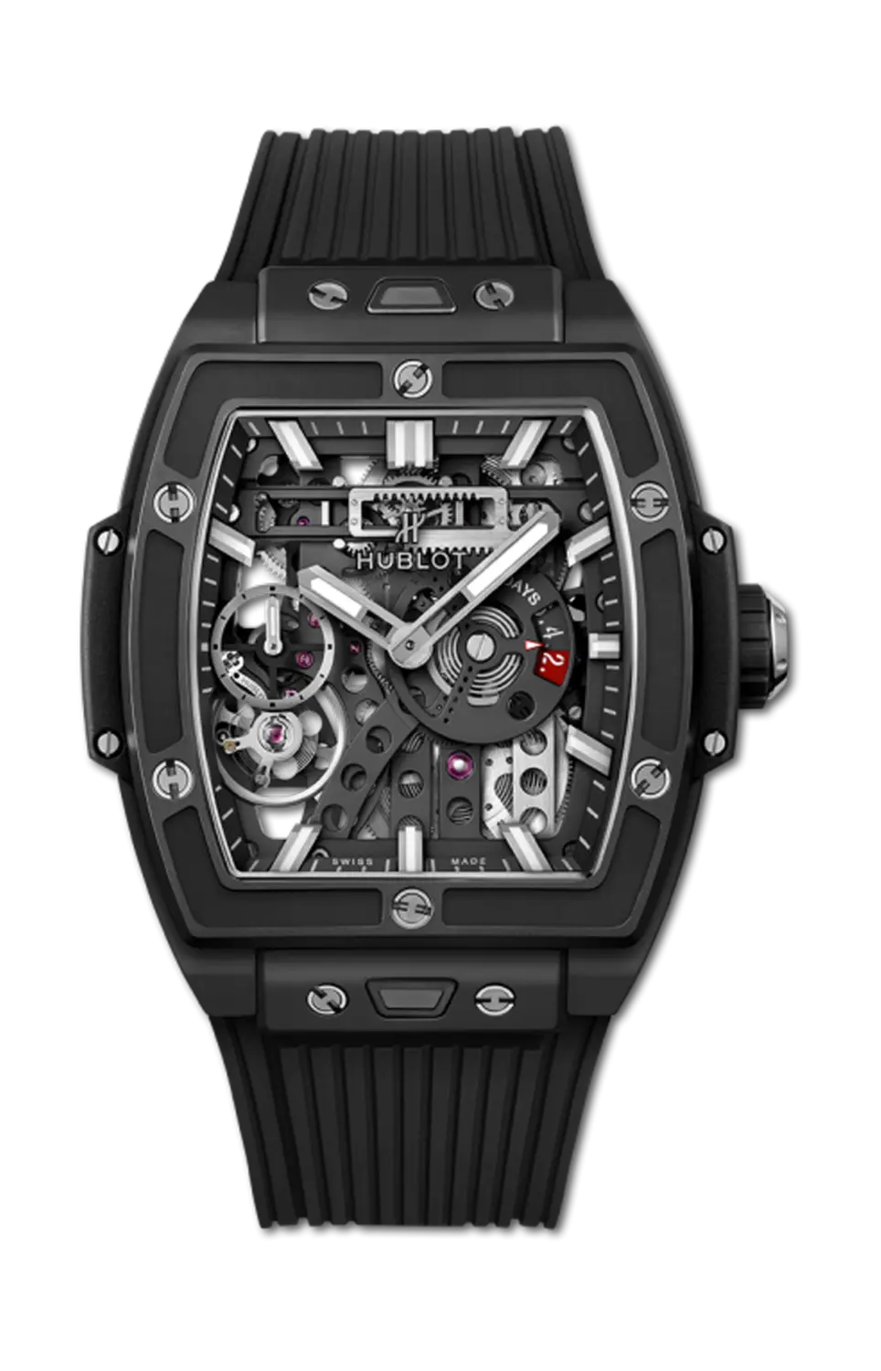 Часы spirit of big bang meca 10 black magic 45 мм Hublot
Часы spirit of big bang meca 10 black magic 45 мм Hublot