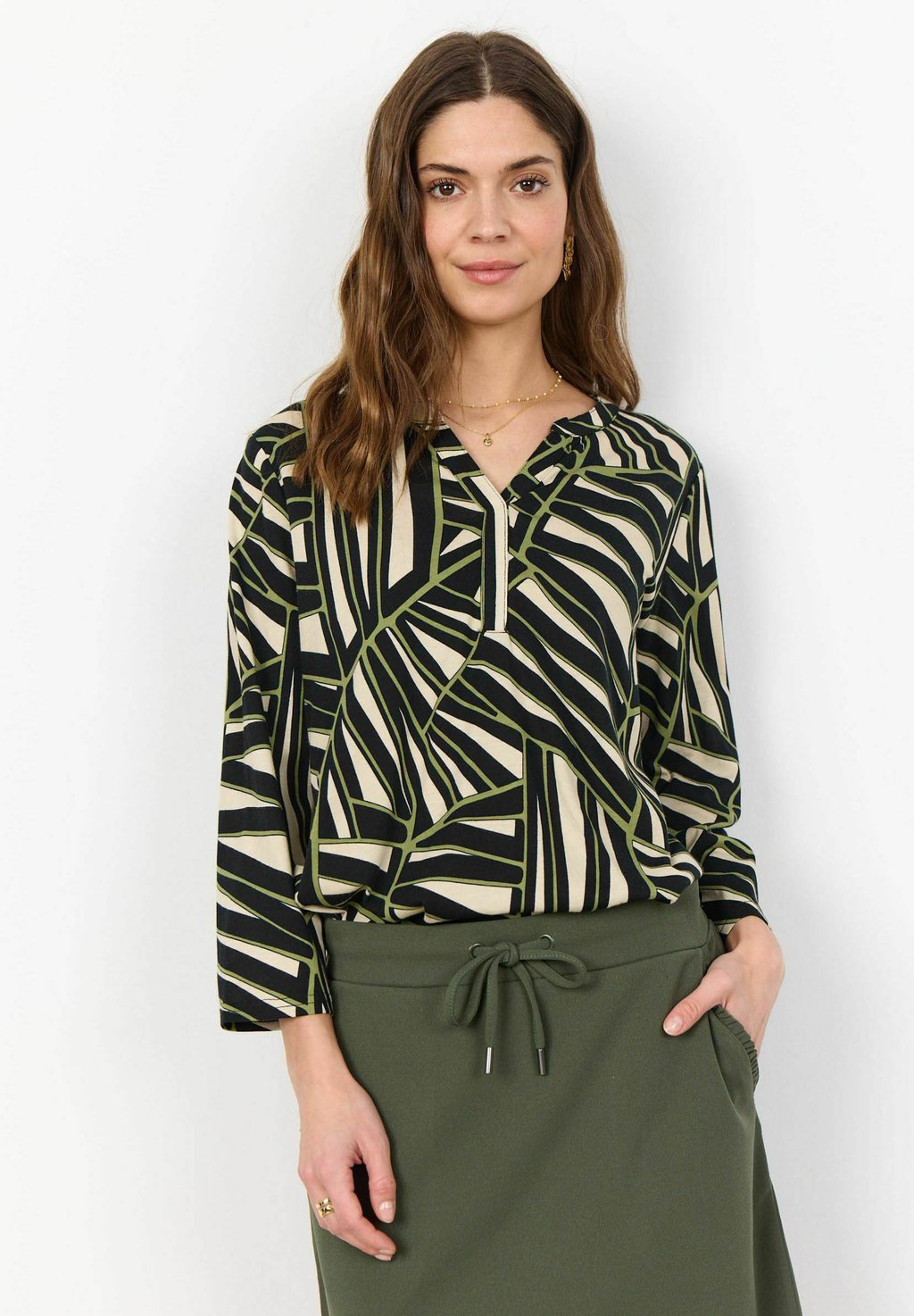 Футболка с длинным рукавом SC-FELICITY AOP 510 Soyaconcept, зеленый
Футболка с длинным рукавом SC-FELICITY AOP 510 Soyaconcept, зеленый