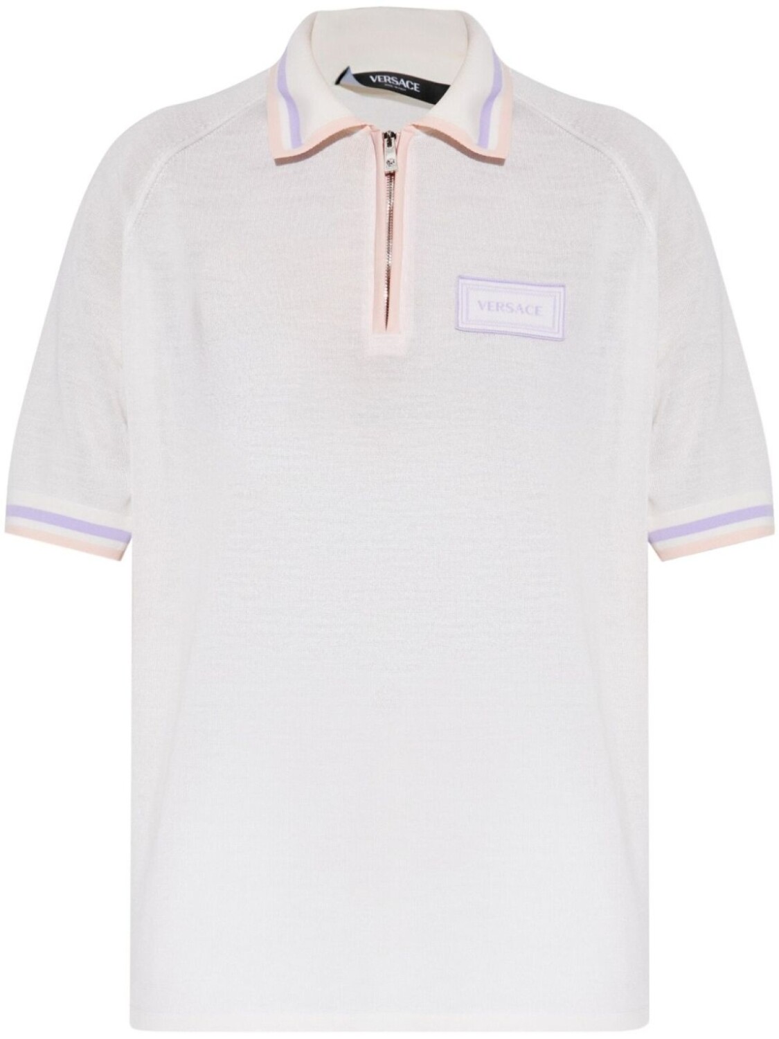 Versace трикотажная рубашка поло с нашивкой-логотипом
Versace трикотажная рубашка поло с нашивкой-логотипом