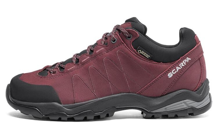 Ботинки для походов Moraine женские с низким верхом бордового цвета Scarpa
Ботинки для походов Moraine женские с низким верхом бордового цвета Scarpa