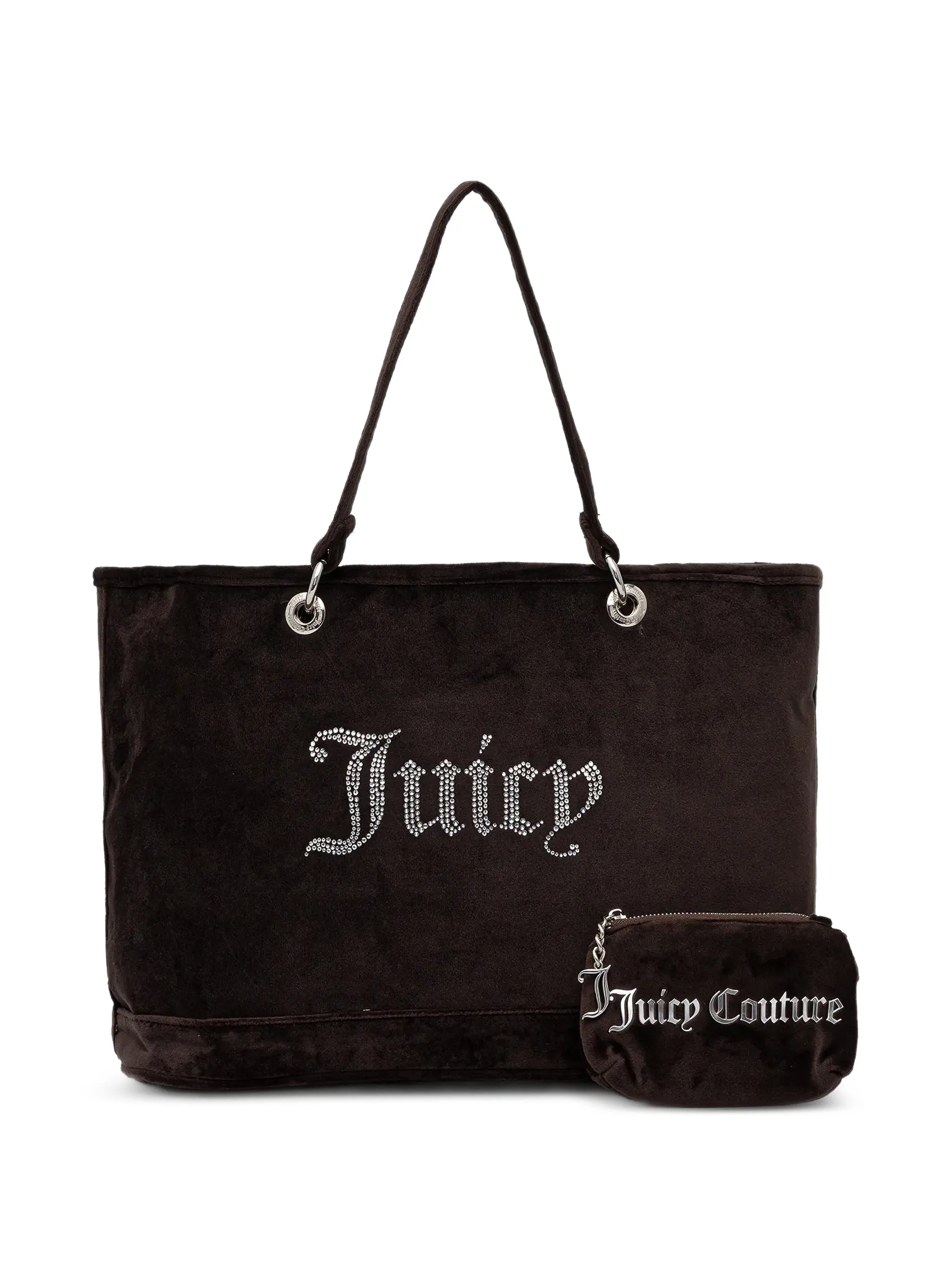Сумка-тоут с логотипом Juicy Couture, коричневый
Сумка-тоут с логотипом Juicy Couture, коричневый