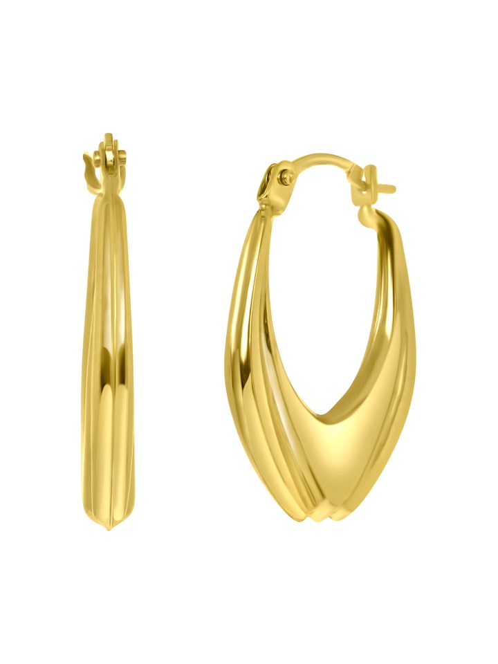 Овальные серьги из золота 375 пробы Lucardi
Овальные серьги из золота 375 пробы Lucardi