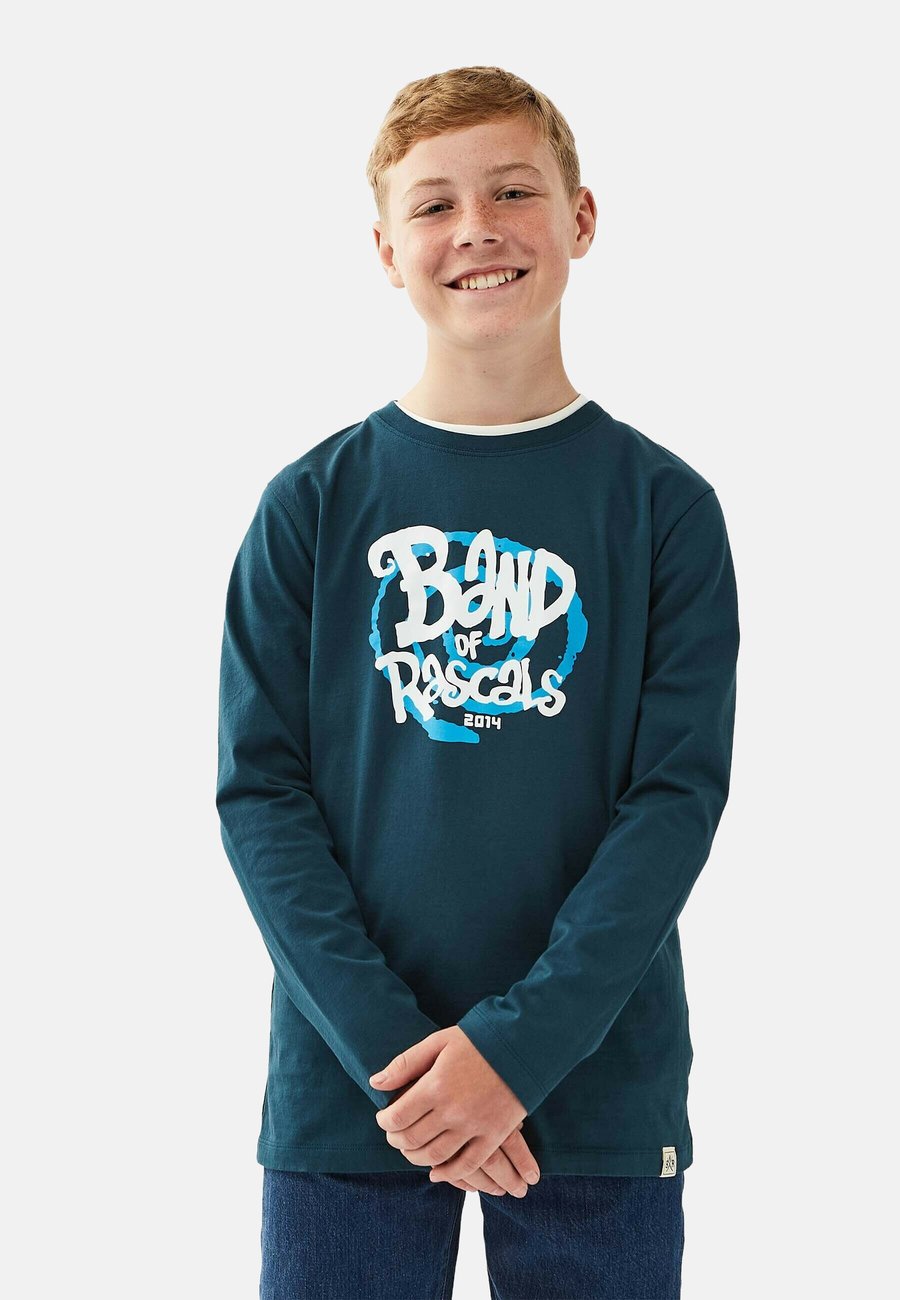Топ Band of Rascals Long sleeved top, Dark-Petrol/Mottled Teal
Топ Band of Rascals Long sleeved top, Dark-Petrol/Mottled Teal