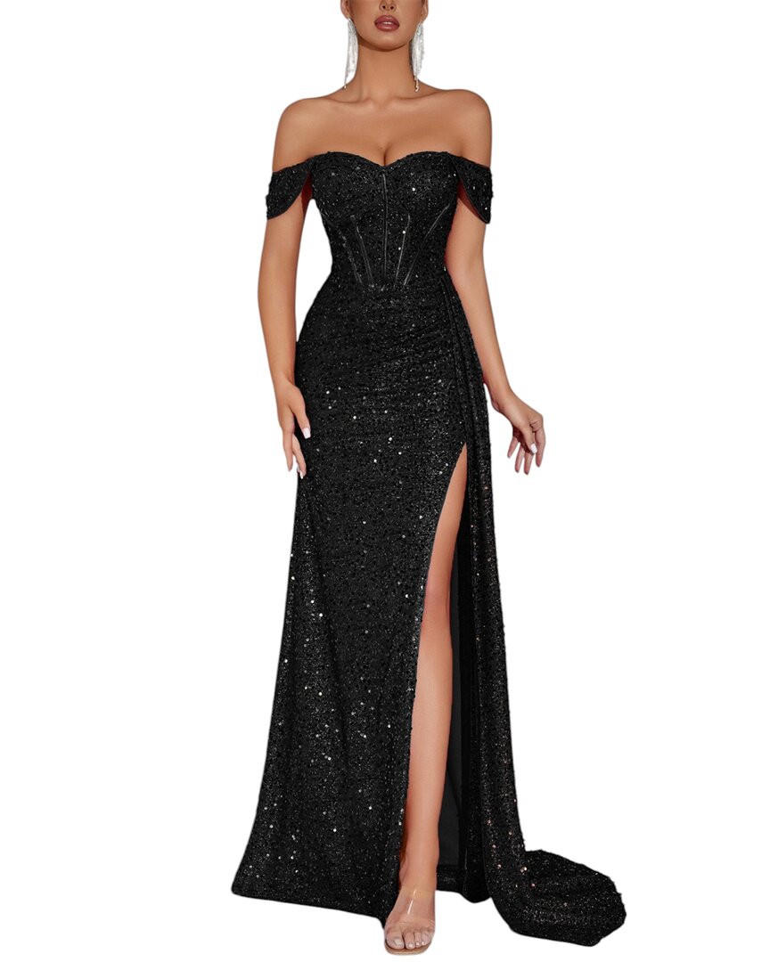 Платье макси Amanda Royal Amanda Royal, черный
Платье макси Amanda Royal Amanda Royal, черный