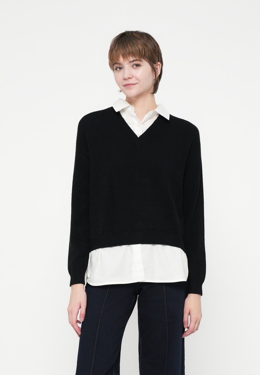 Джемпер ONLY ONLDAGMAR COLLAR, Black/Cloud Dancer/Black
Джемпер ONLY ONLDAGMAR COLLAR, Black/Cloud Dancer/Black