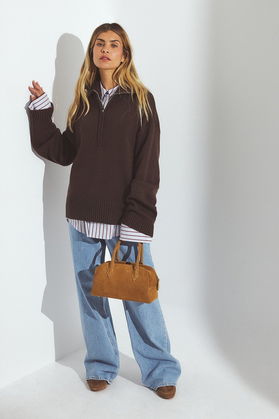 Джемпер NA-KD HIGH NECK ZIPPED, Brown
Джемпер NA-KD HIGH NECK ZIPPED, Brown