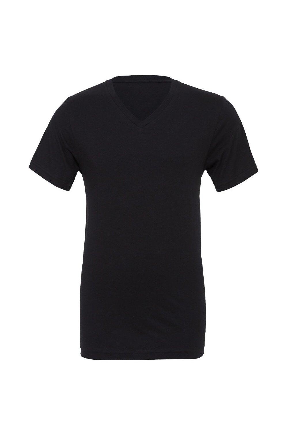 Футболка из холщового джерси с короткими рукавами и V-образным вырезом Bella + Canvas, черный
Футболка из холщового джерси с короткими рукавами и V-образным вырезом Bella + Canvas, черный