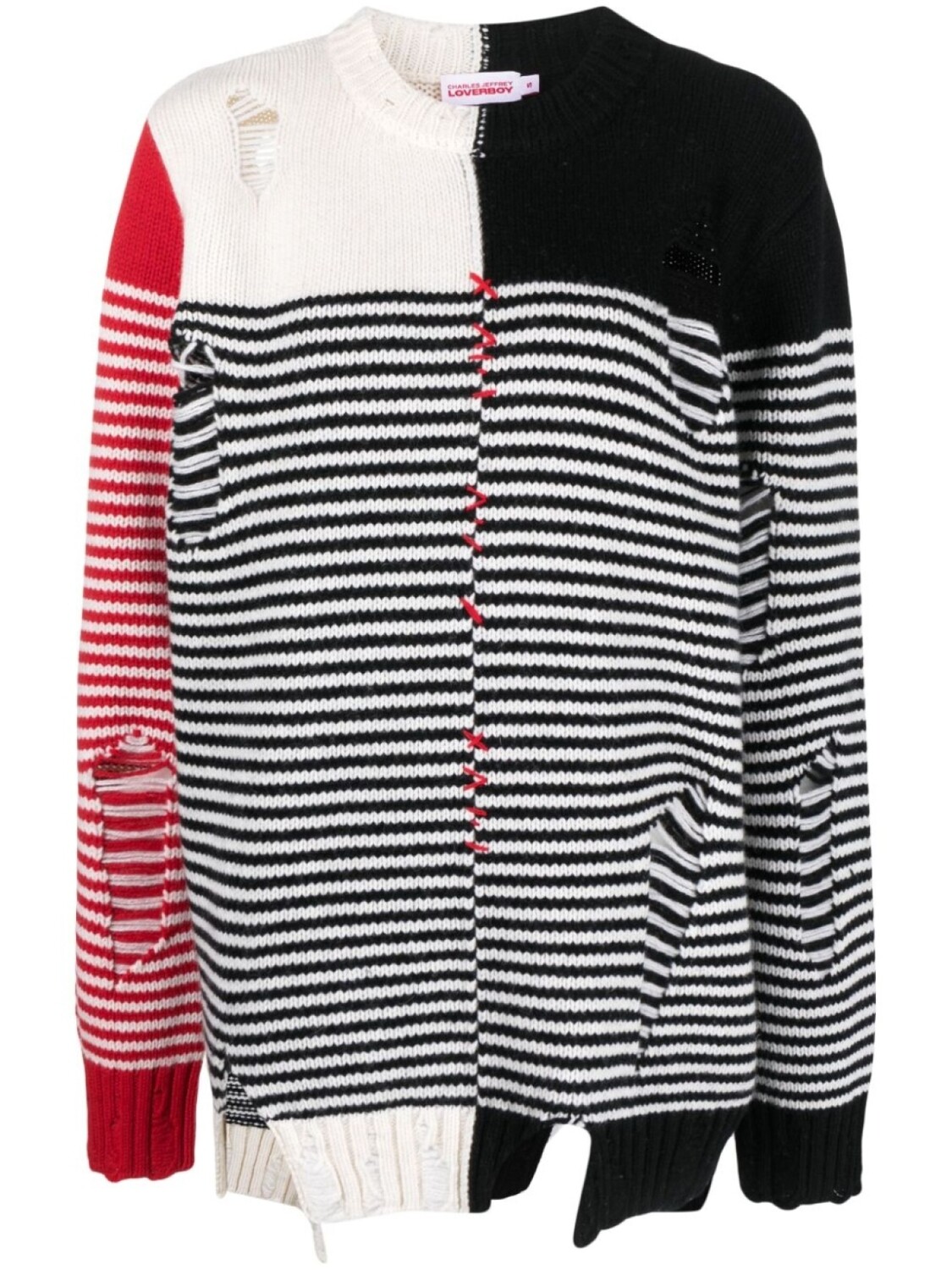 Джемпер Mega Shred в стиле колор-блок Charles Jeffrey Loverboy, черный
Джемпер Mega Shred в стиле колор-блок Charles Jeffrey Loverboy, черный