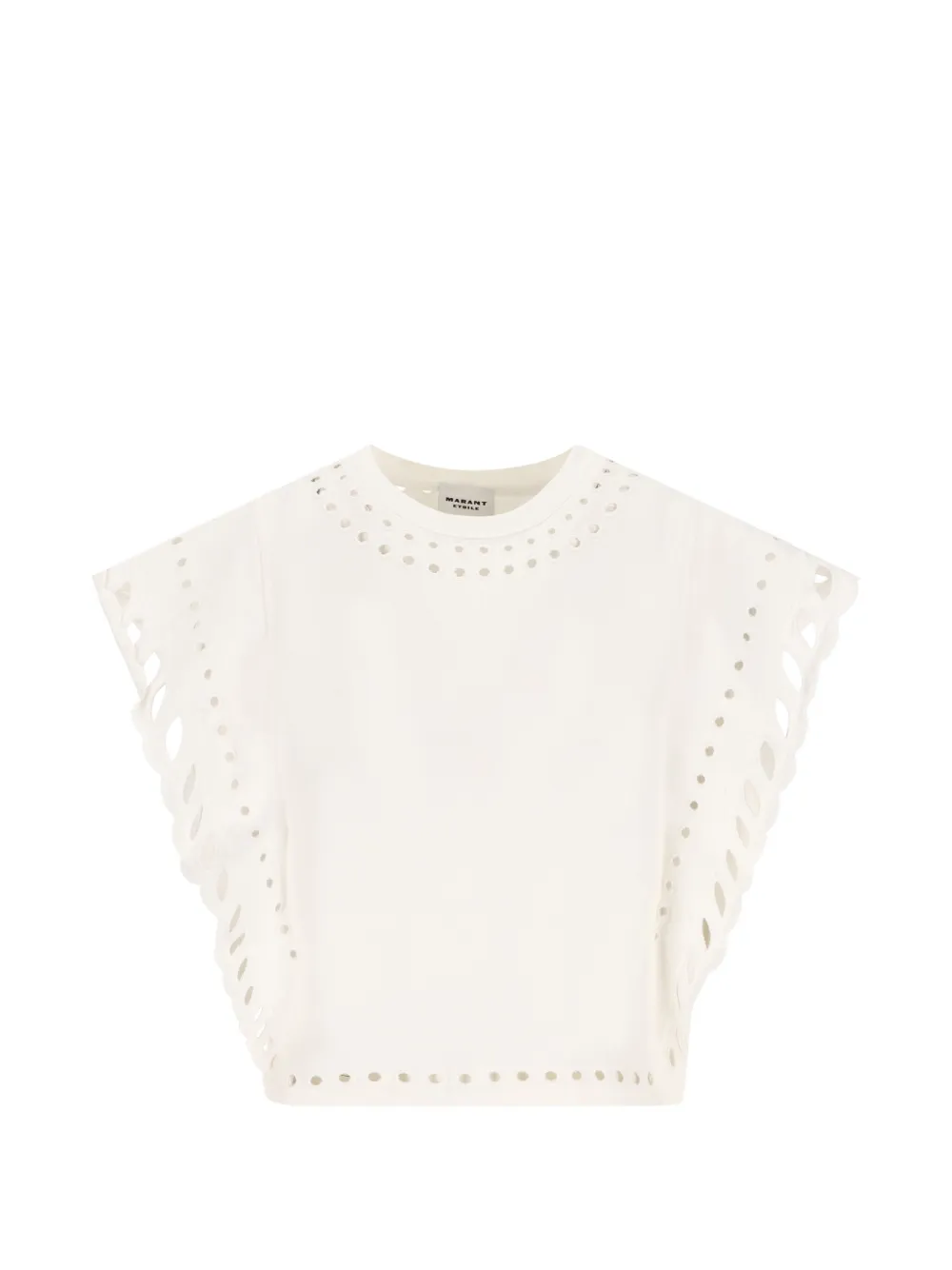 Футболка Odyle с отделкой люверсами Marant Étoile, белый
Футболка Odyle с отделкой люверсами Marant Étoile, белый