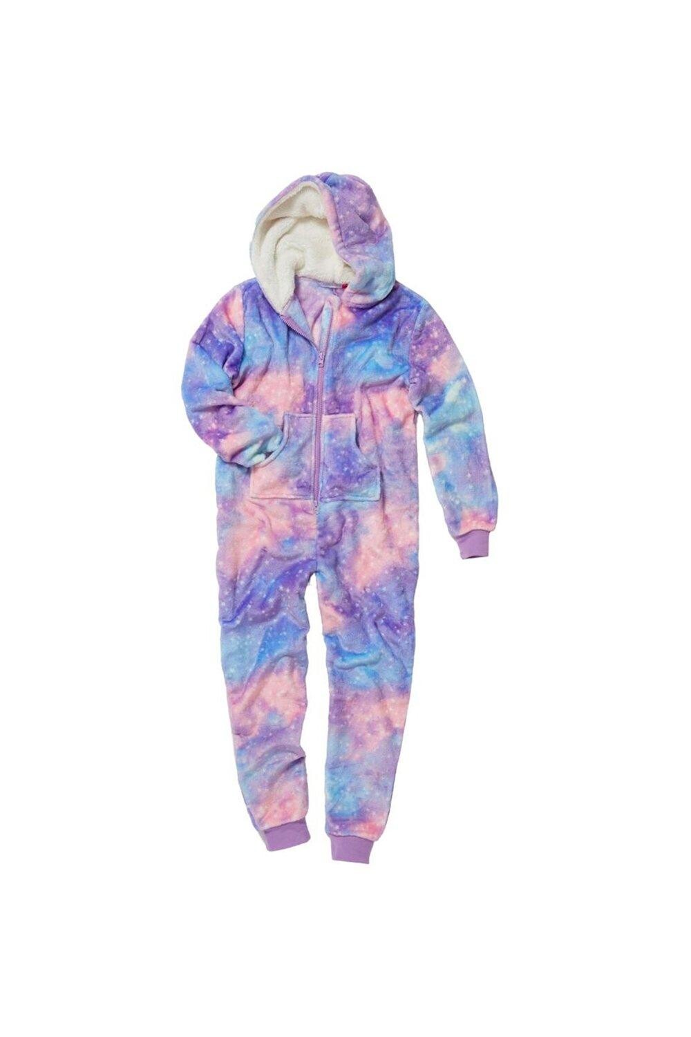 Флисовый комбинезон с принтом Galaxy Cozy n Dozy, фиолетовый
Флисовый комбинезон с принтом Galaxy Cozy n Dozy, фиолетовый