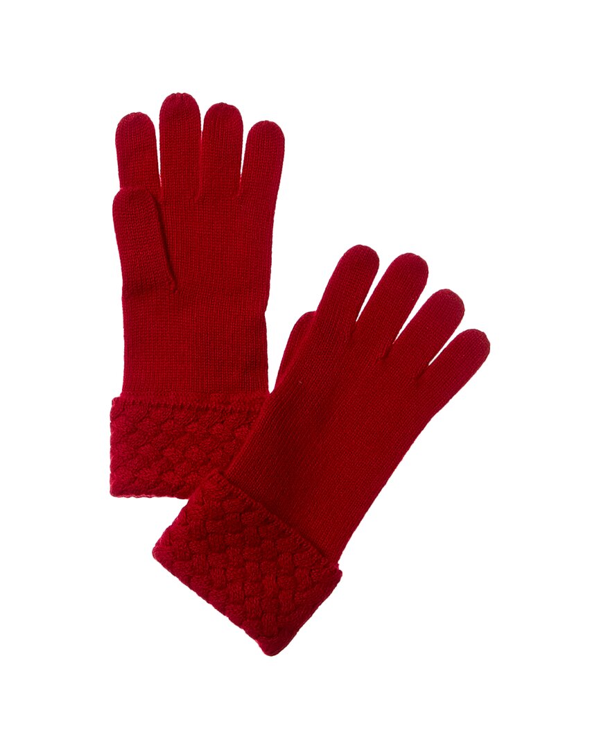Перчатки из кашемира в технике «корзиночный стежок» sofiacashmere, красный
Перчатки из кашемира в технике «корзиночный стежок» sofiacashmere, красный