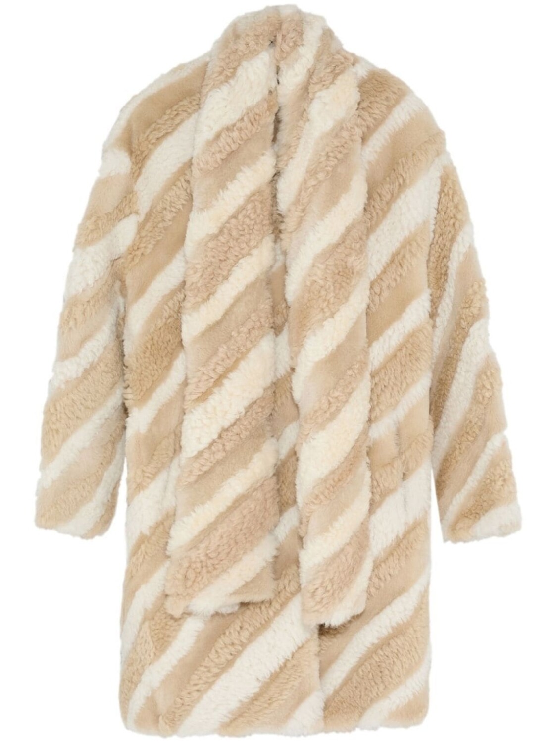 Yves Salomon длинное пальто из мериносовой шерсти, нейтральный цвет
Yves Salomon длинное пальто из мериносовой шерсти, нейтральный цвет