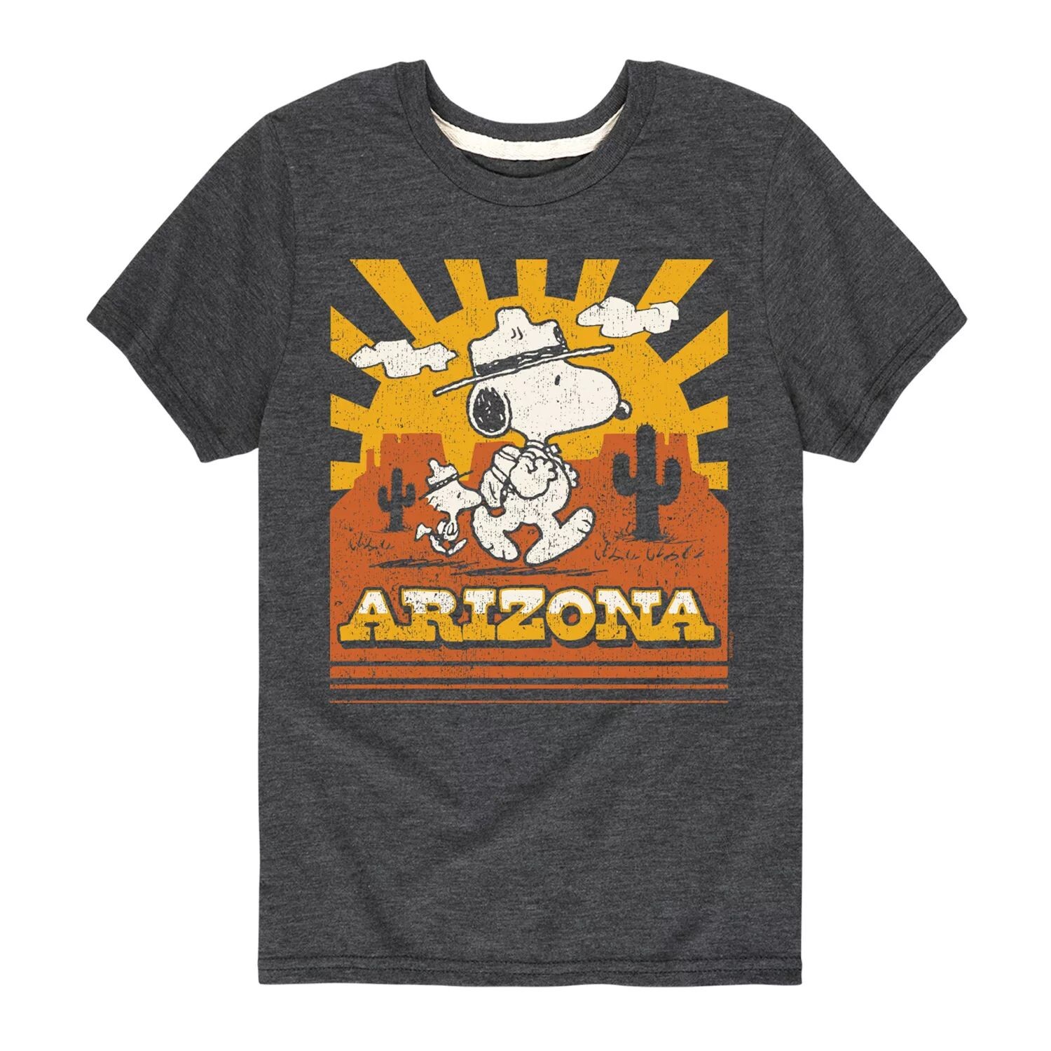 Футболка с рисунком Peanuts Arizona для мальчиков 8–20 лет Licensed Character, серый
Футболка с рисунком Peanuts Arizona для мальчиков 8–20 лет Licensed Character, серый