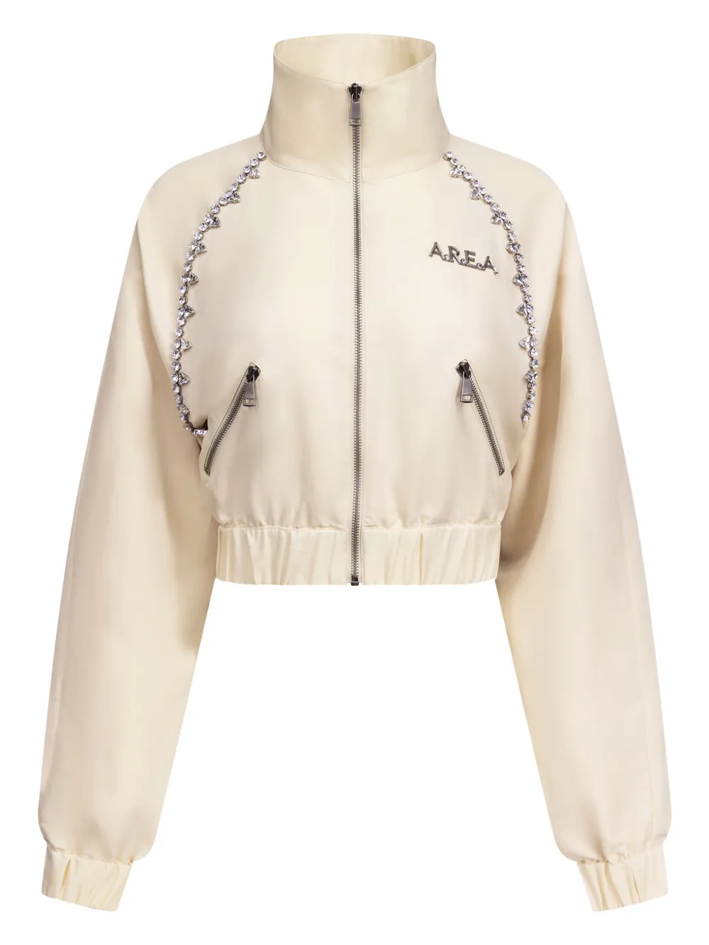 Спортивная куртка с кристаллами AREA, белый
Спортивная куртка с кристаллами AREA, белый