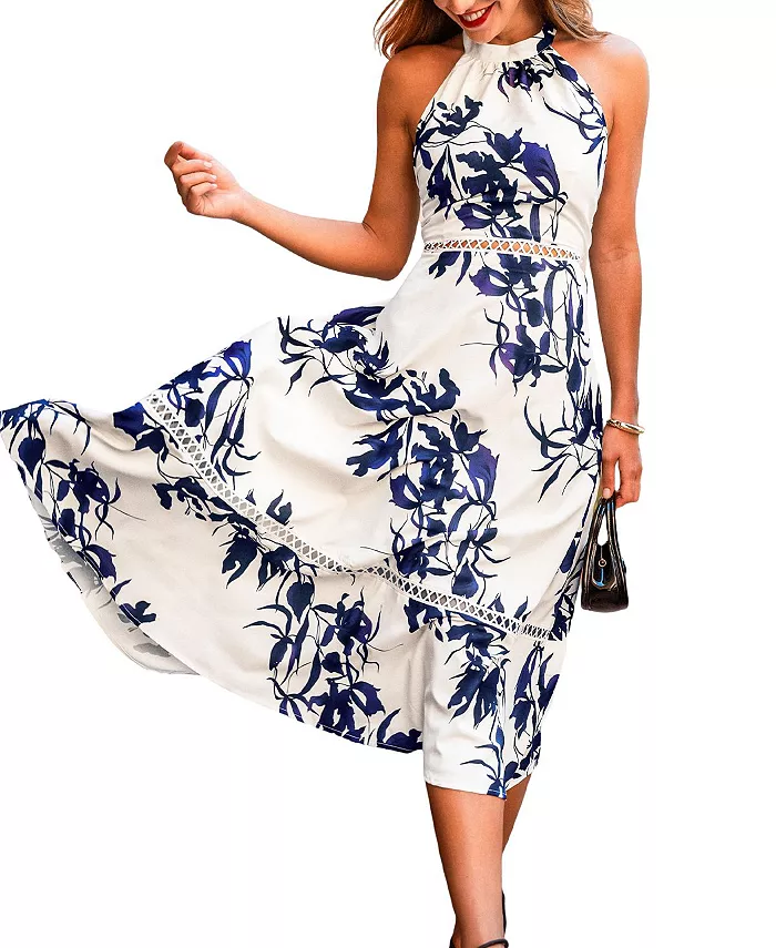 Женское пляжное платье макси с цветочным принтом Faded Petals Cupshe, белый
Женское пляжное платье макси с цветочным принтом Faded Petals Cupshe, белый