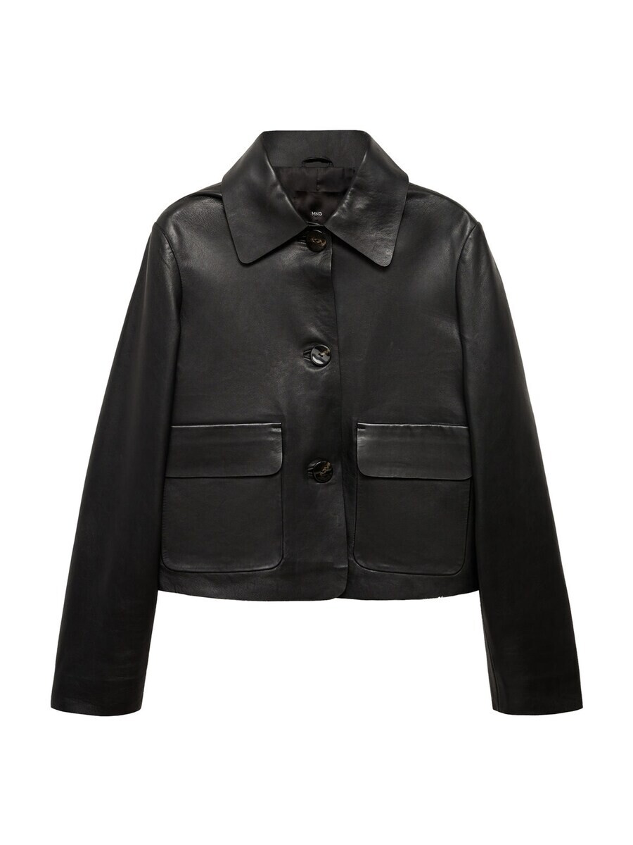 Кожаная куртка MANGO Between-Season Jacket LEA, черный
Кожаная куртка MANGO Between-Season Jacket LEA, черный