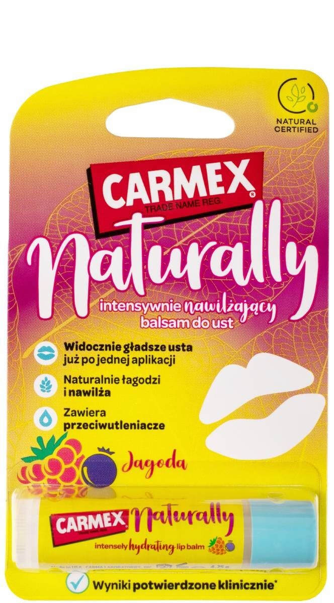 Carmex Naturally Berry бальзам для губ, 4.2 g
Carmex Naturally Berry бальзам для губ, 4.2 g