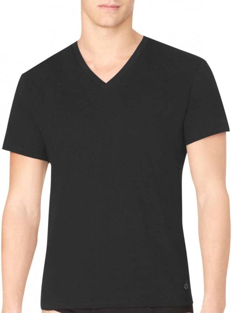 Мужские хлопковые футболки Calvin Klein Multipack с V-образным вырезом, Black
Мужские хлопковые футболки Calvin Klein Multipack с V-образным вырезом, Black