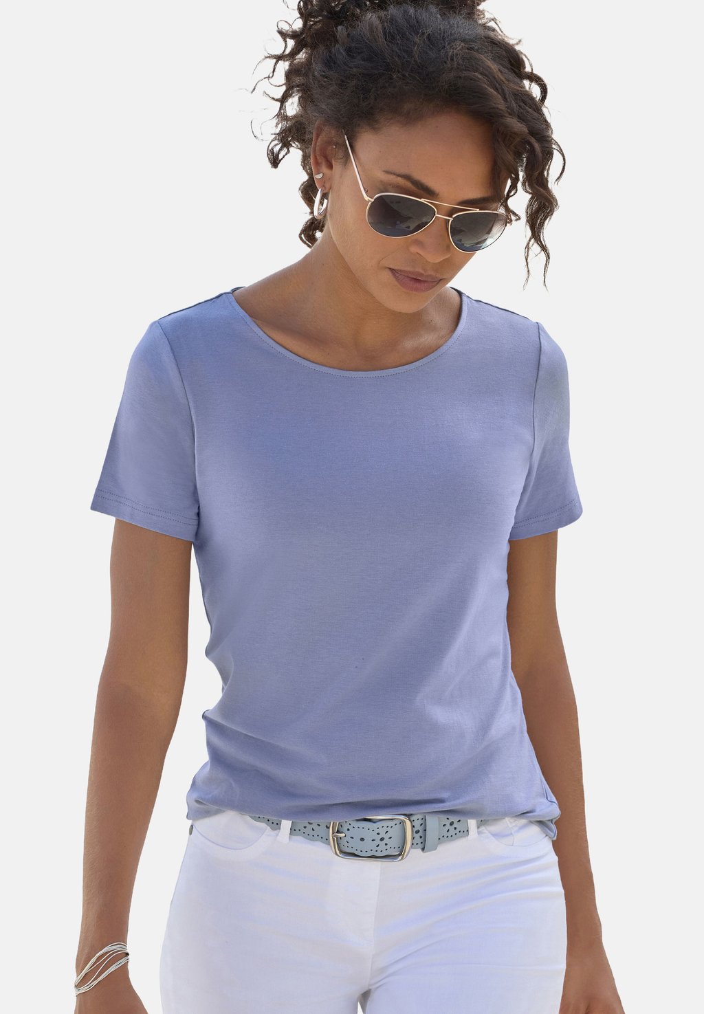 Базовая футболка 2 PACK LASCANA, светло-голубой
Базовая футболка 2 PACK LASCANA, светло-голубой