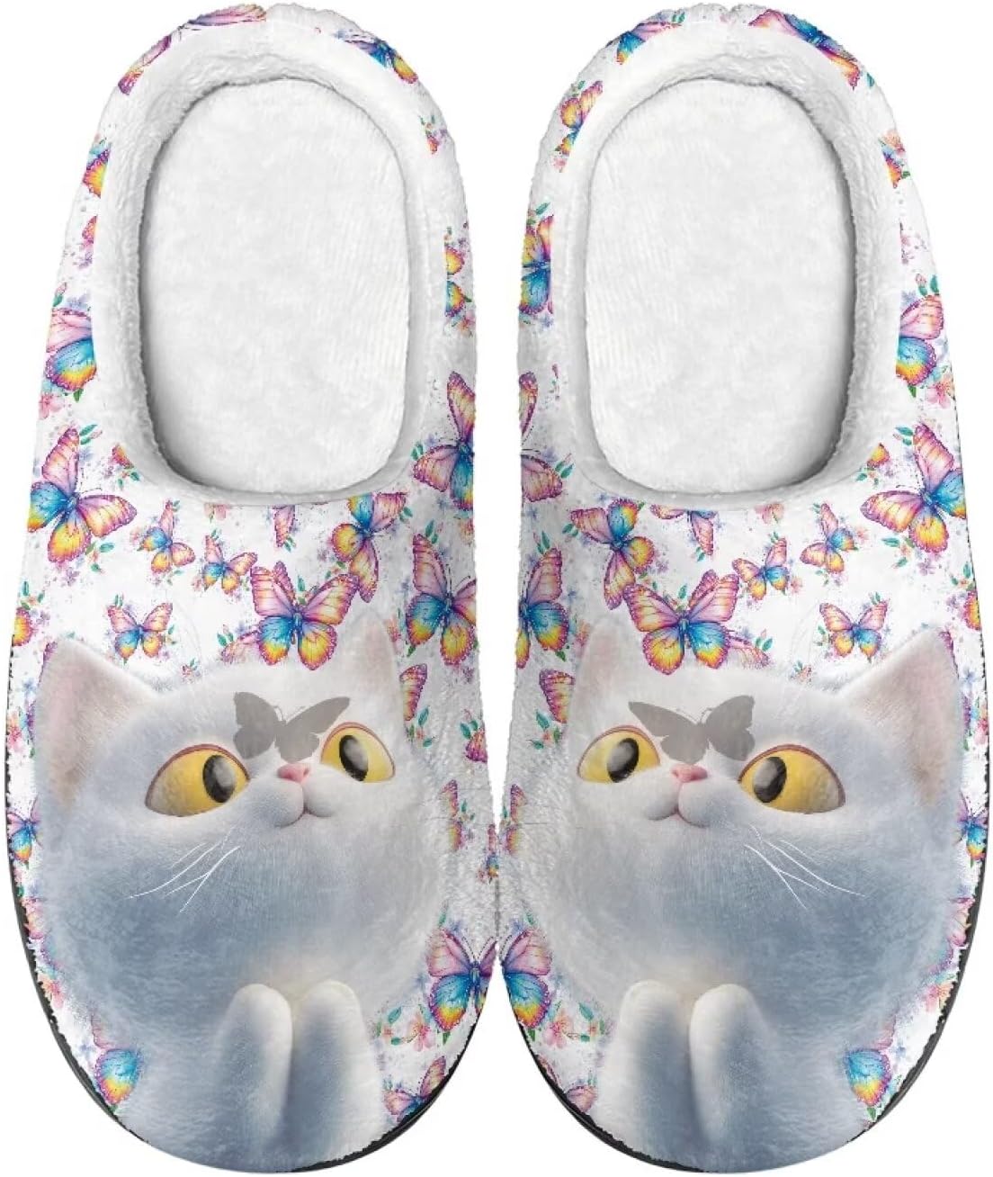 Унисекс тапочки из хлопка, домашние тапочки для дома и улицы, зимние хлопковые тапочки для женщин и мужчин Pjheqoxe, Butterfly Cat
Унисекс тапочки из хлопка, домашние тапочки для дома и улицы, зимние хлопковые тапочки для женщин и мужчин Pjheqoxe, Butterfly Cat