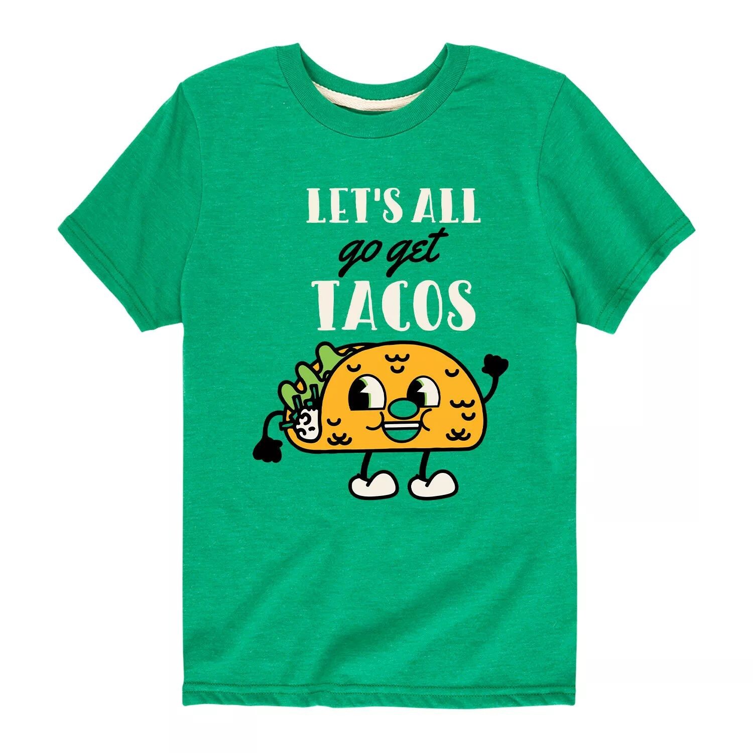 Футболка Lets All Go Get Tacos с рисунком для мальчиков 8–20 лет Licensed Character
Футболка Lets All Go Get Tacos с рисунком для мальчиков 8–20 лет Licensed Character