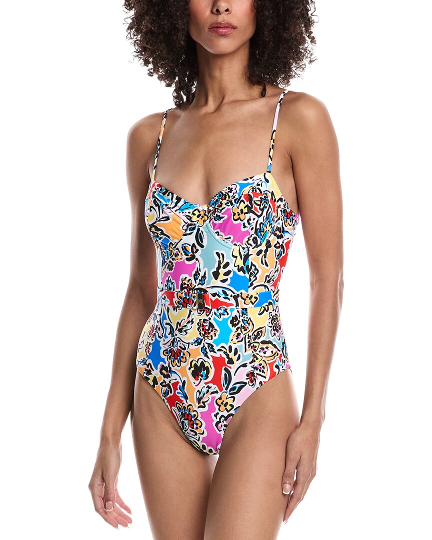 Цельный купальник Milly Rainbow Oasis с поясом, черный
Цельный купальник Milly Rainbow Oasis с поясом, черный