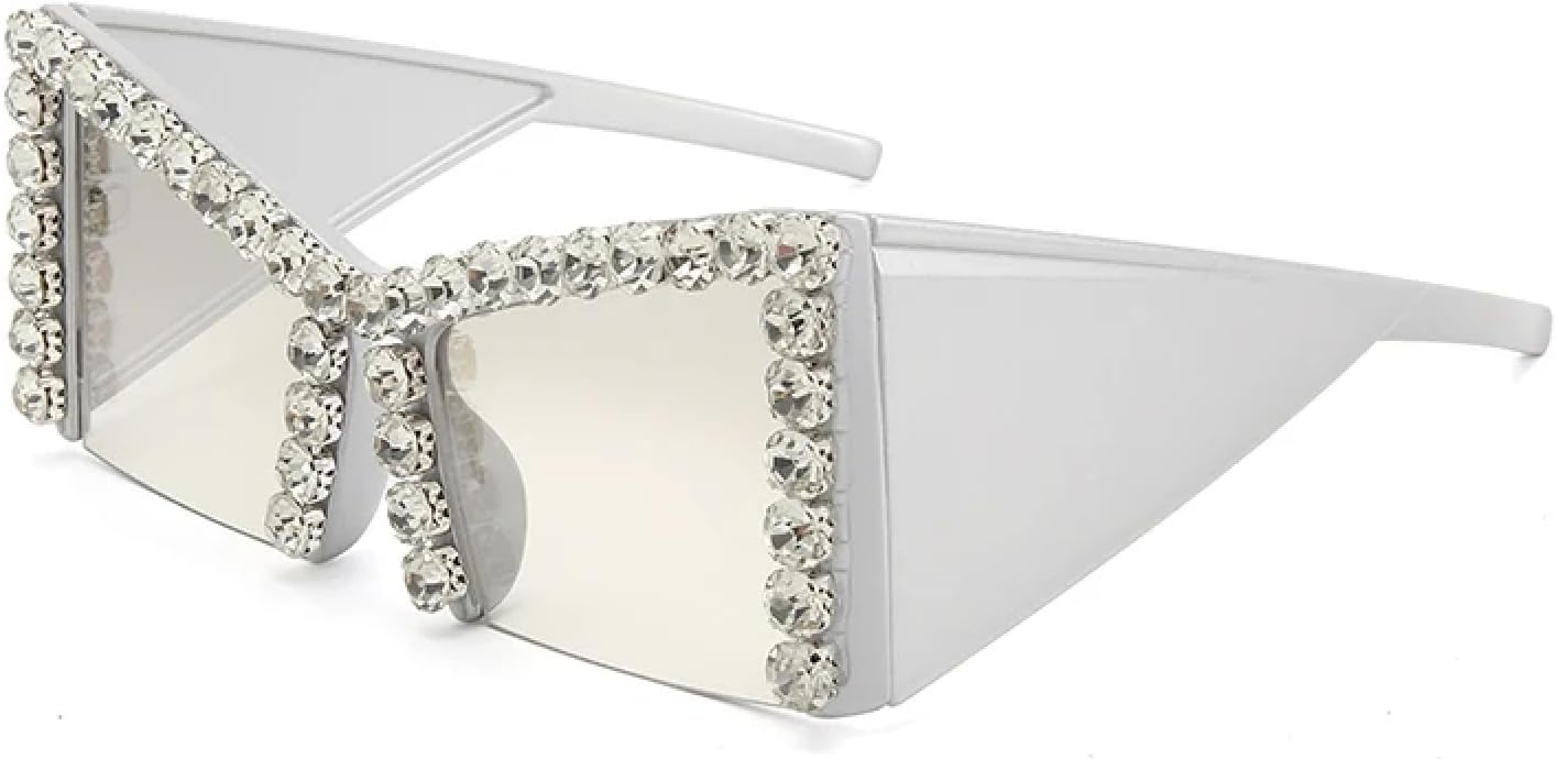 Роскошные солнцезащитные очки с бриллиантами в крупной оправе. Блестящие солнцезащитные очки для женщин, украшенные стразами. Защита от УФ-излучения UV400 TKKTLLT, Silver
Роскошные солнцезащитные очки с бриллиантами в крупной оправе. Блестящие солнцезащитные очки для женщин, украшенные стразами. Защита от УФ-излучения UV400 TKKTLLT, Silver