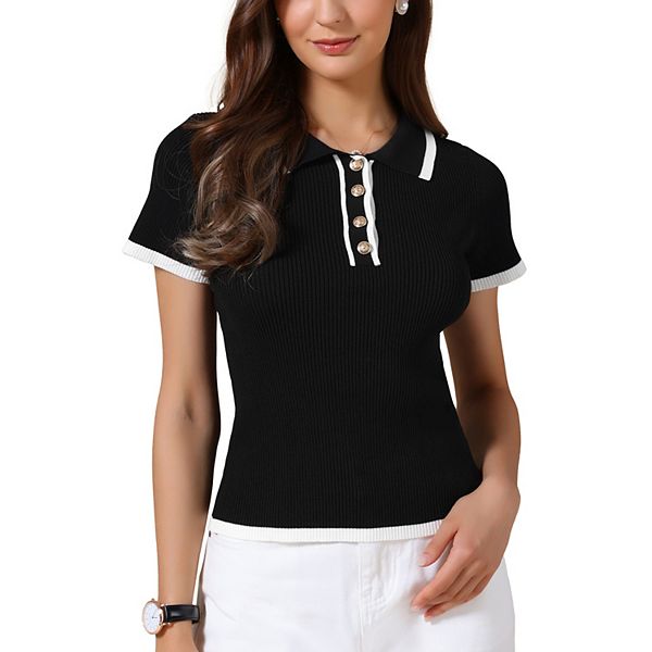 Женский поло с коротким рукавом и V-образным вырезом Inspire Chic, Black, Черный, Женский поло с коротким рукавом и V-образным вырезом Inspire Chic, Black
Женский поло с коротким рукавом и V-образным вырезом Inspire Chic, Black, Черный, Женский поло с коротким рукавом и V-образным вырезом Inspire Chic, Black