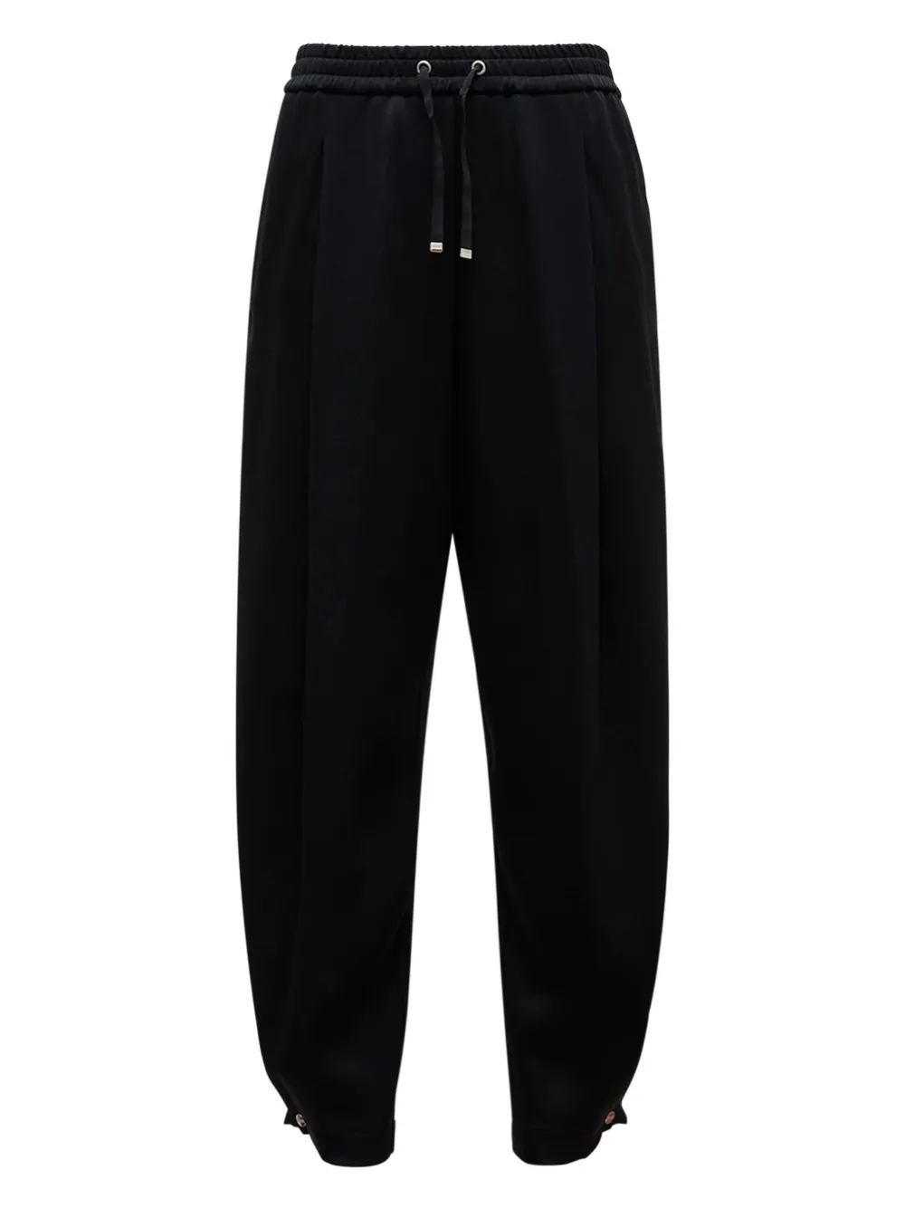 Спортивные брюки со шнурком и складками Herno, черный
Спортивные брюки со шнурком и складками Herno, черный