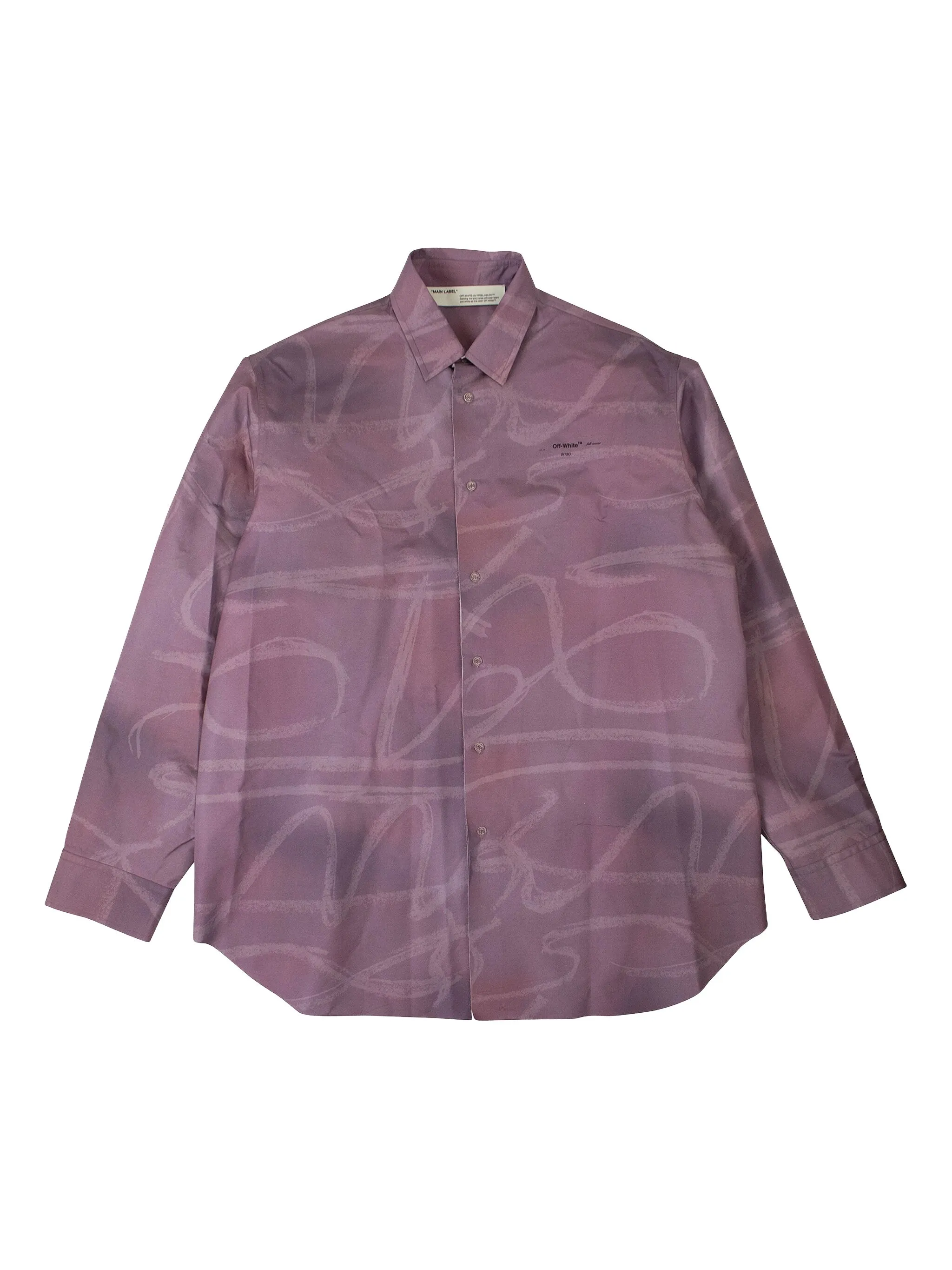 Рубашка Stiff Button Down Off-White, фиолетовый
Рубашка Stiff Button Down Off-White, фиолетовый