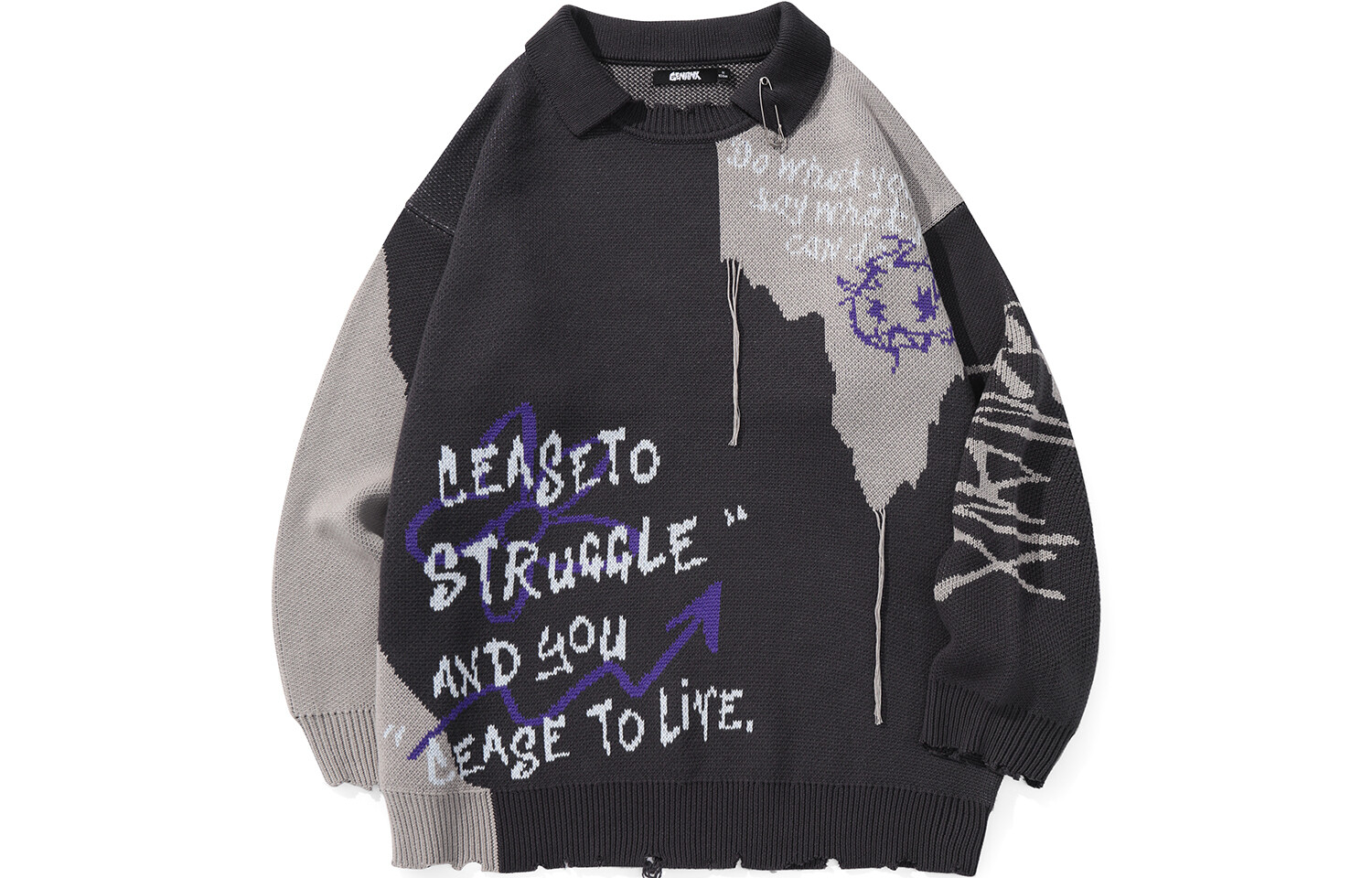 Свитер унисекс GENANX, Темно-серый
Свитер унисекс GENANX, Темно-серый