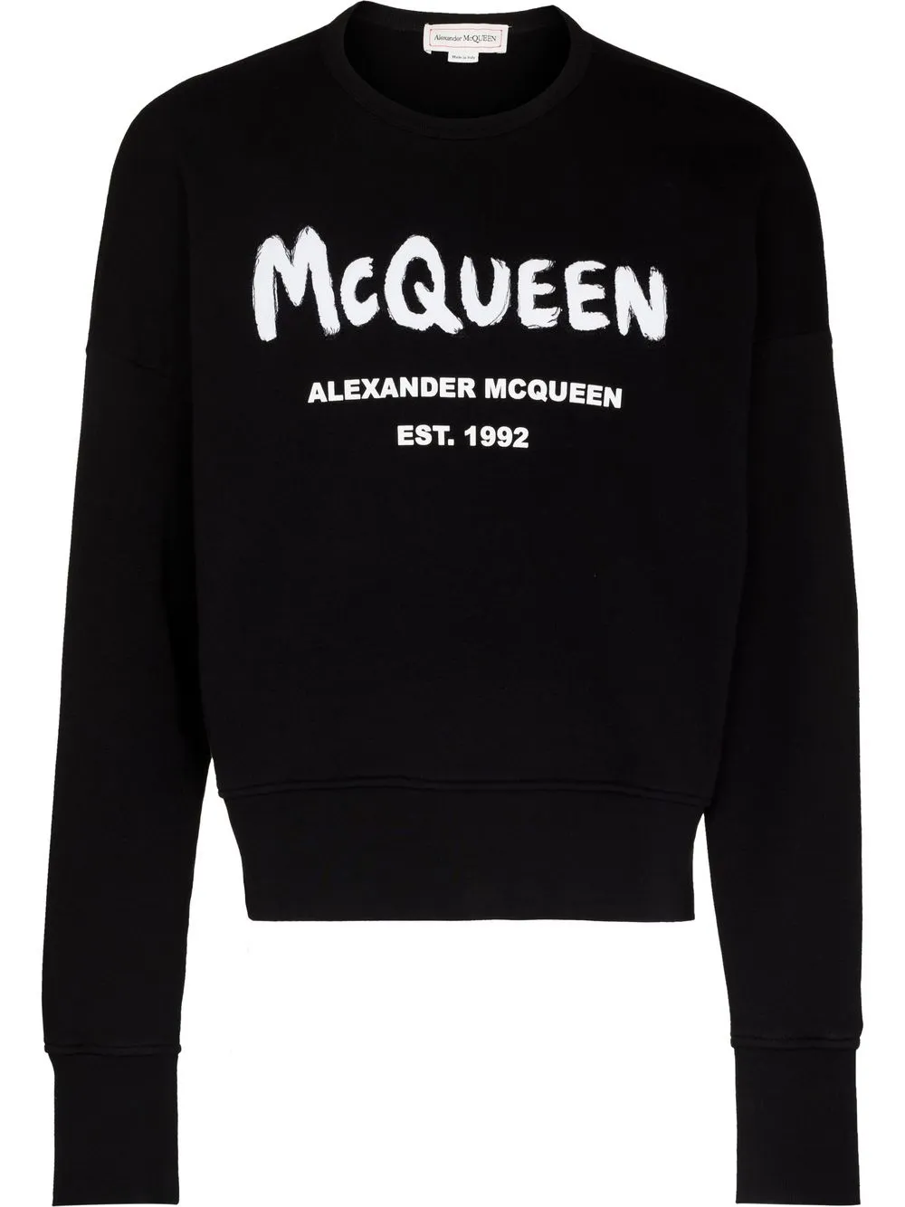 Толстовка с принтом graffiti Alexander McQueen, черный
Толстовка с принтом graffiti Alexander McQueen, черный