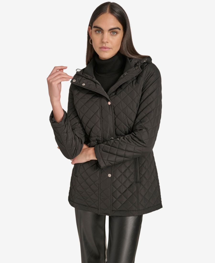 Женская стеганая куртка-анорак Calvin Klein, Black
Женская стеганая куртка-анорак Calvin Klein, Black