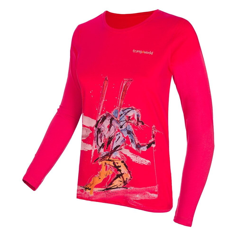 Футболка с длинным рукавом Trangoworld The Lonely, розовый 
Футболка с длинным рукавом Trangoworld The Lonely, розовый