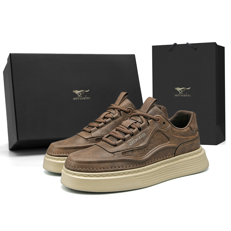 SEPTWOLVES Мужские лоу-топ скейтборд кроссовки коричневые (стандартный размер кожаной обуви), цвет Brown (Standard Leather Shoe Size)
SEPTWOLVES Мужские лоу-топ скейтборд кроссовки коричневые (стандартный размер кожаной обуви), цвет Brown (Standard Leather Shoe Size)