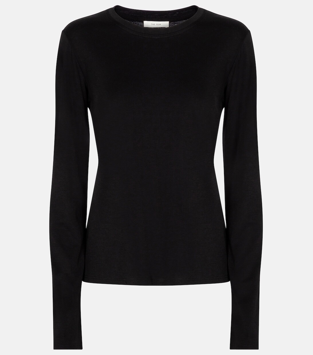Топ из хлопкового джерси Shermann THE ROW, черный
Топ из хлопкового джерси Shermann THE ROW, черный