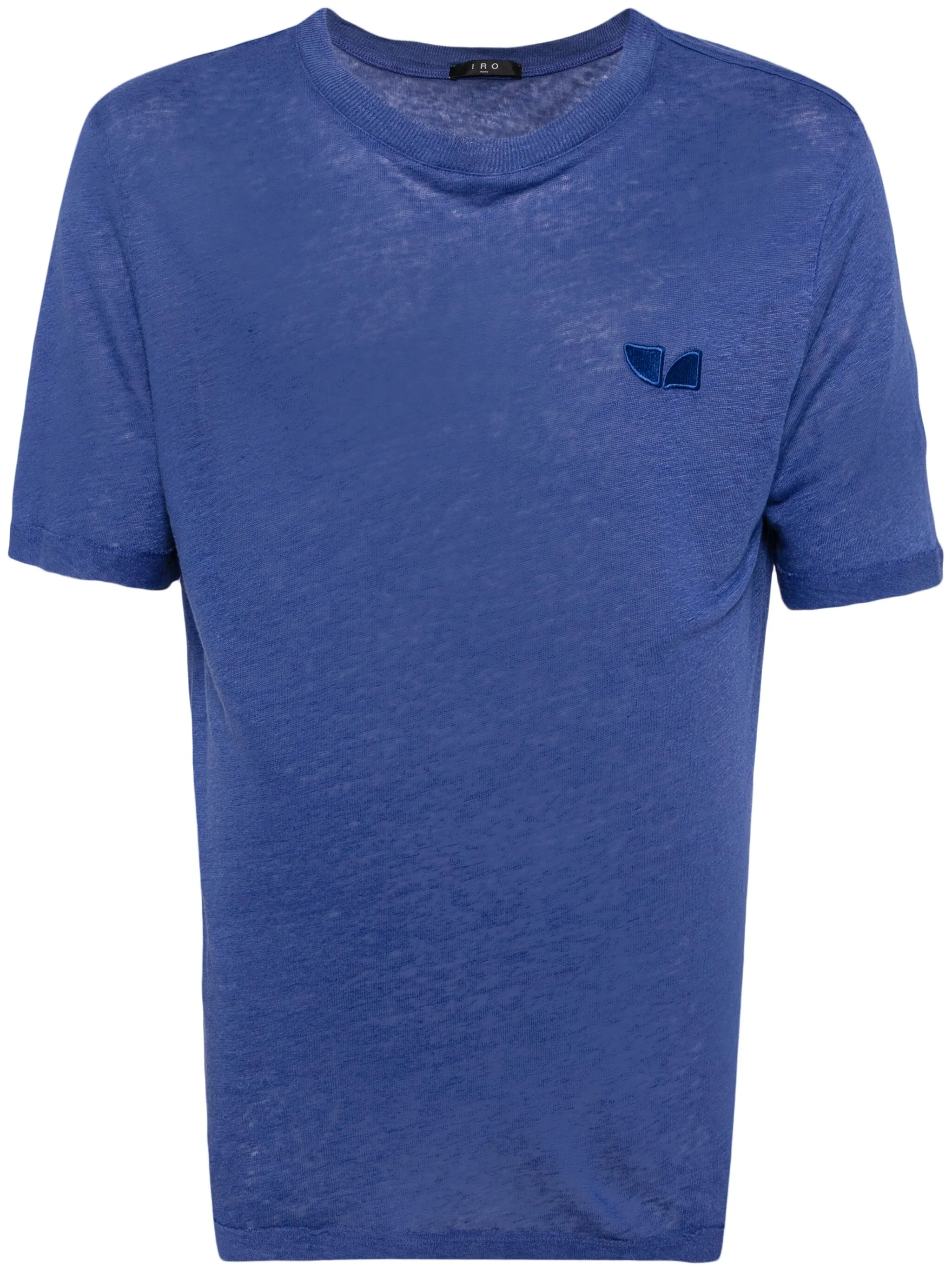 Футболка с вышитым логотипом Iro, синий
Футболка с вышитым логотипом Iro, синий