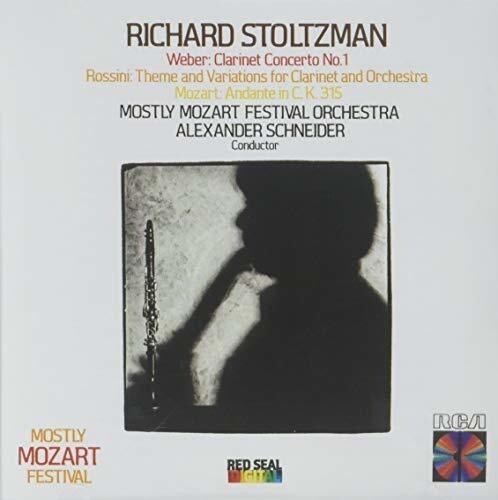 CD диск Rossini / Mozart / Stoltzman / Schneider: Clarinet Cto No 1
CD диск Rossini / Mozart / Stoltzman / Schneider: Clarinet Cto No 1